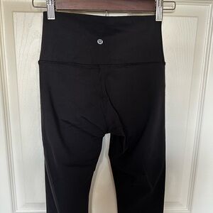Lululemon Black Leggings Crop